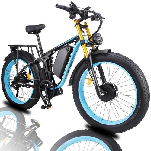 Vélo Électrique - Keteles K800 Pro- Mtb - 2000w - Samsung 23ah - 50km/H - 100km 26" Fatbike