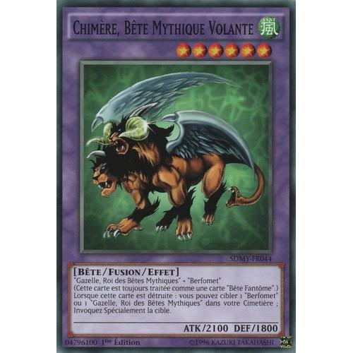 Yu-Gi-Oh! - Sdmy-Fr044 Chimère, Bête Mythique Volante