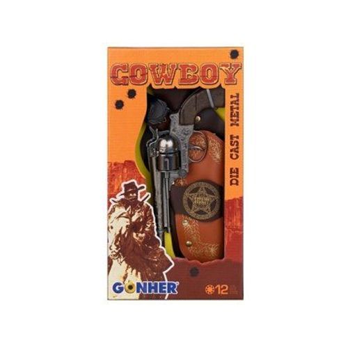 Set Western Cowboy - Pistolet 12 Coups Et Holster