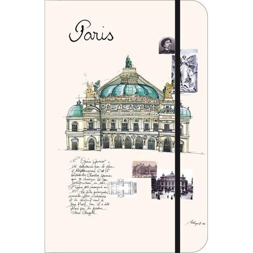 Carnet De Notes - City & Travel Journal - Paris  - 10x13 Cm