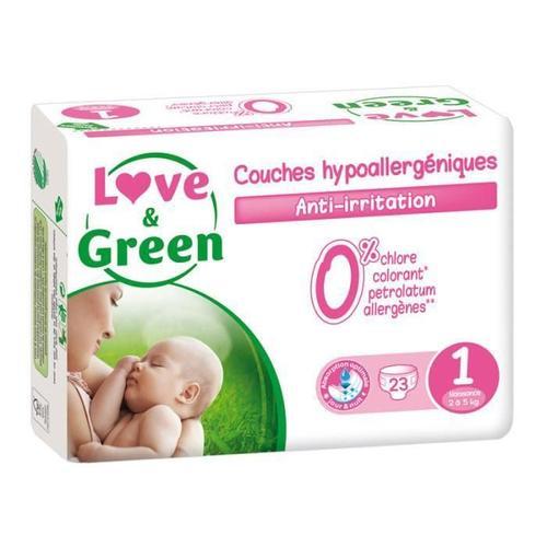 Love & Green - Couches Ecologiques Hypoallergéniques 0% T1 X23