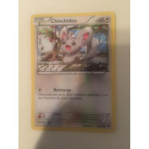 Pokémon - 86/124 - Chinchidou - Xy - Impact Des Destins - Commune