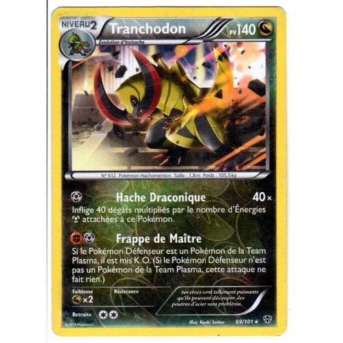 Carte Pokemon - Tranchodon - 69/101 - Holo Rare - Explosion Plasma -