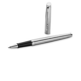 Waterman Hémisphère Stylo Roller Pointe Fine Acier Attributs Chromés