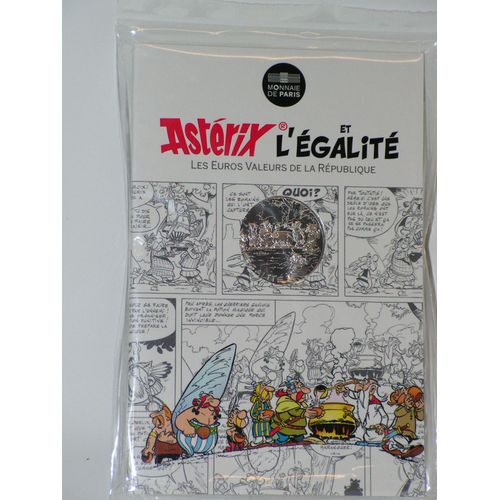 Monnaie De Paris Piece De 10 Euros Asterix Et La Fraternite