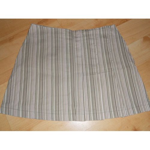 Jupe Verte/Beige