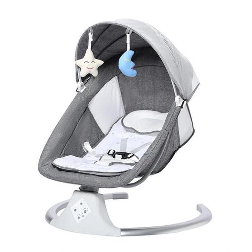 Smart Chaise À Bascule Électrique Pour Bébé Auto Music Swing Sleep Cradle Comfort Chaise Inclinable Pour Enfantsde 0 À 12 Mois