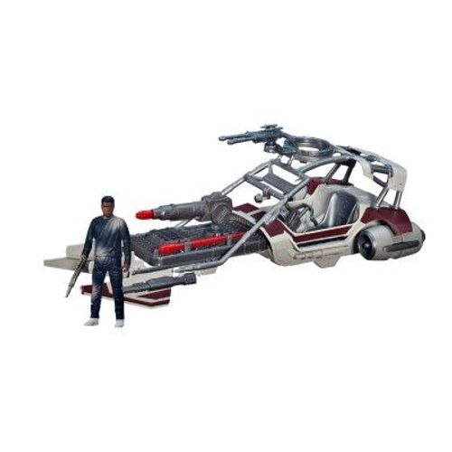 Véhicule Star Wars Avec Figurine : Desert Landspeeder Et Finn