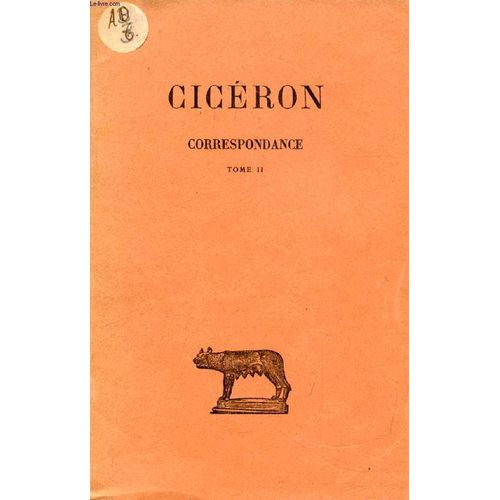 Correspondance, Tome Ii