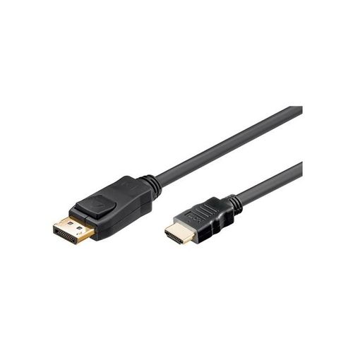 goobay - Câble adaptateur - DisplayPort mâle pour HDMI mâle - 5 m