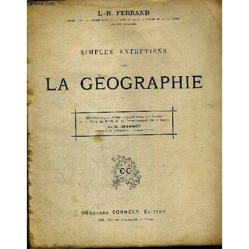 Simples Entretiens Sur La Geographie