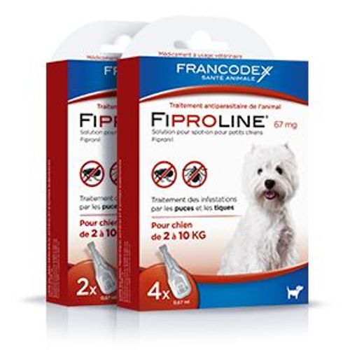Fipromedic 67mg Spot On Chien - 2 Pipettes