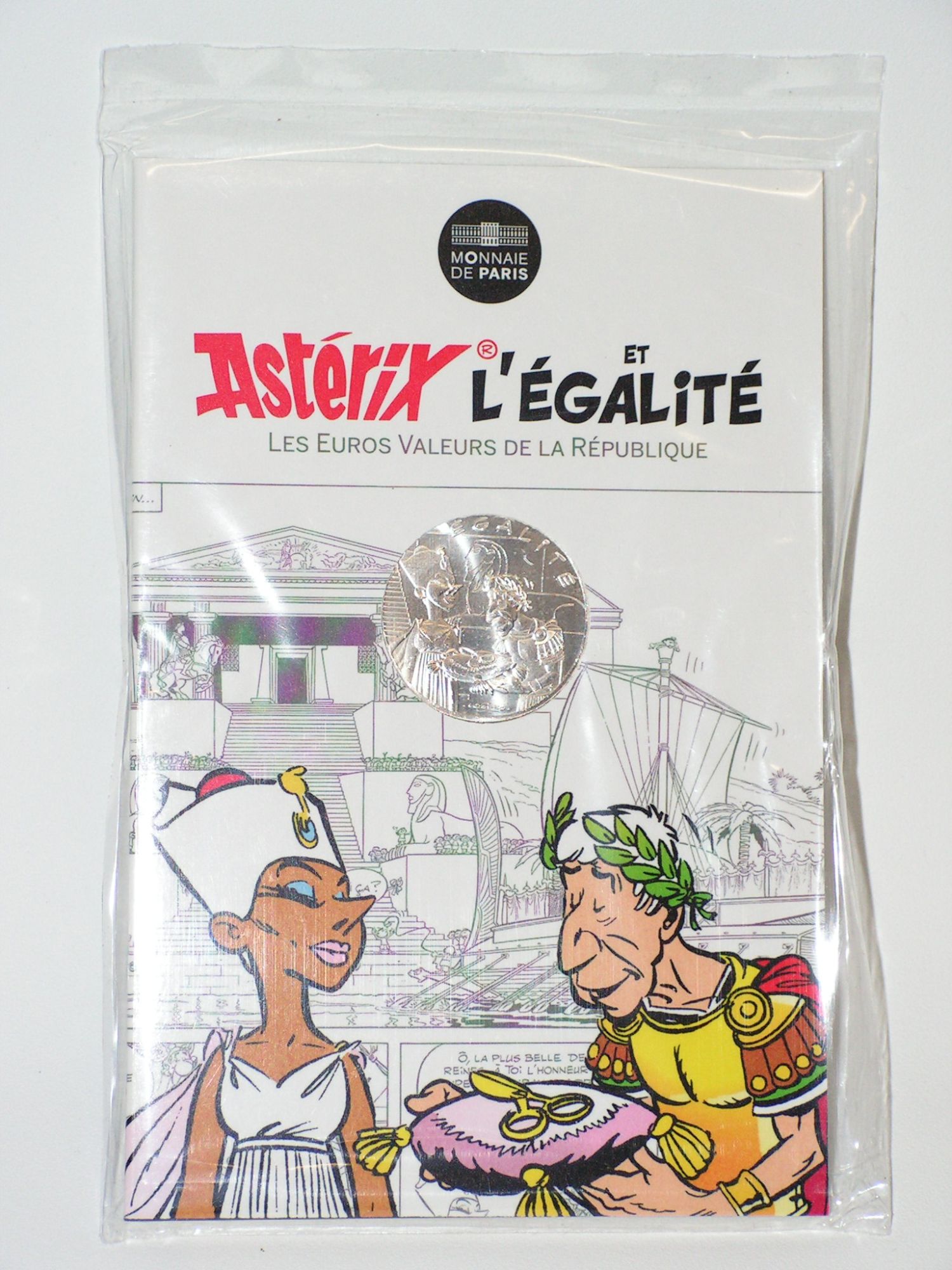 Monnaie De Paris Piece De 10 Euros Asterix Et La Fraternite