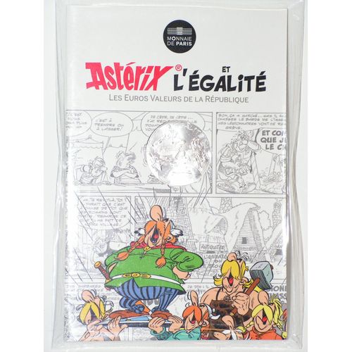 Monnaie De Paris Piece De 10 Euros Asterix Et La L'égalité