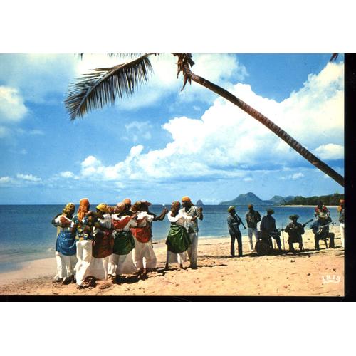 Carte Postale De Martinique : Folklore Martiniquais