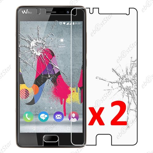 Ebeststar ® Pour Wiko U Feel Lite - Lot X2 Film Protection Écran Verre Trempé Anti Casse Anti-Rayures