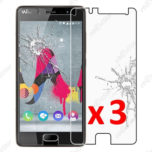 Ebeststar ® Pour Wiko U Feel Lite - Lot X3 Film Protection Écran Verre Trempé Anti Casse Anti-Rayures