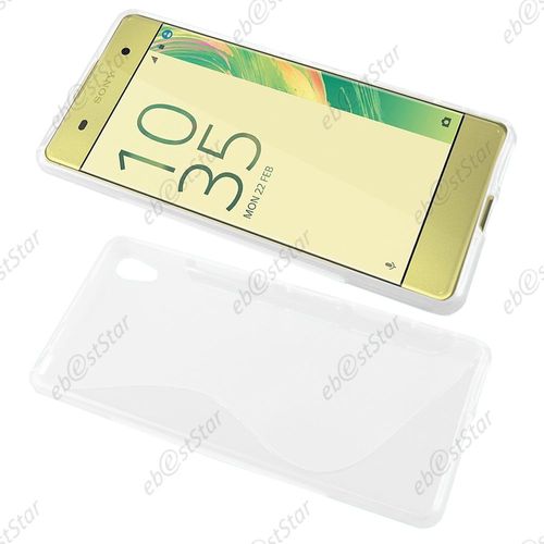 Ebeststar ® Etui Housse Coque S-Line Silicone Protection En Gel Pour Sony Xperia Xa, Xa Dual, Couleur Transparent