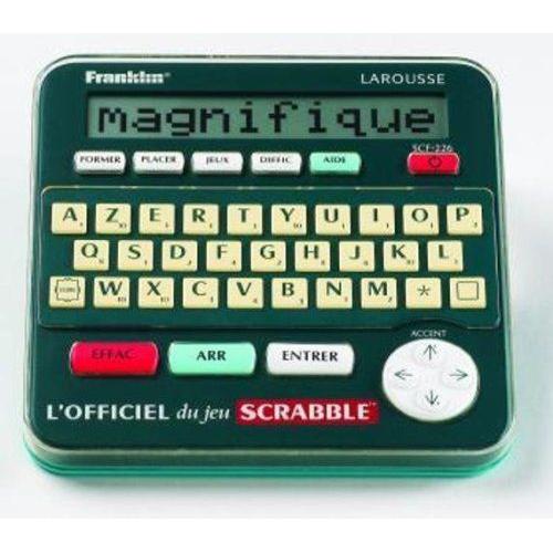 Franklin - Scf-226 - Larousse - L'officiel Du Jeu Scrabble Ods5 - Plus De 400 000 Mots - Touches Former / Placer - 5 Jeux  -  