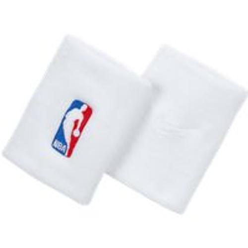 Serre-Poignets De Basketball Nba Nike Dri-Fit (1 Paire) - Blanc