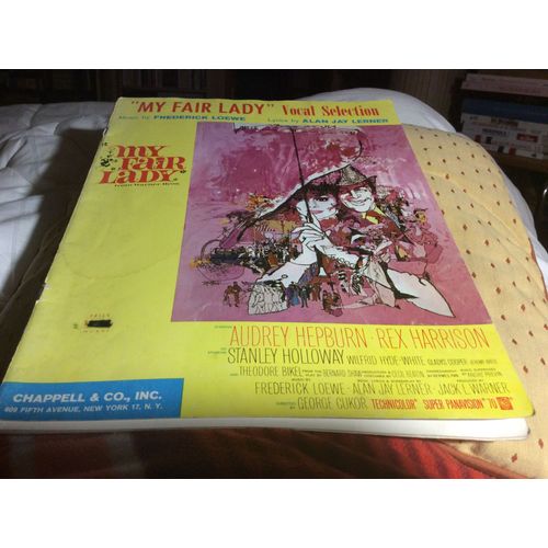 My Fair Lady  Vocal Selection  Livre De Partions Musiques  Et Paroles 