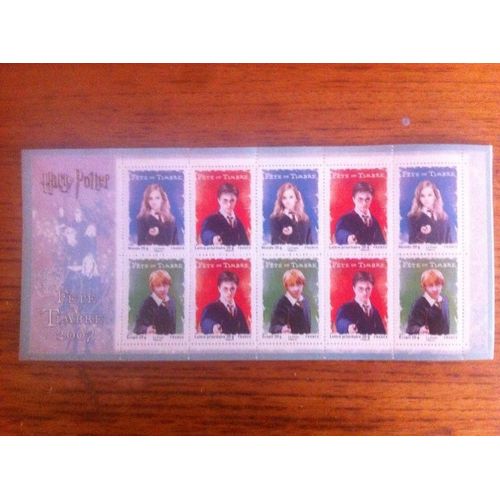 Carnet Harry Potter - Fête Du Timbre 2007