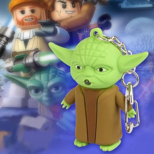 Porte Clefs Clés Neuf Maitre Yoda Jedi Vador Figurine Clé Sonore Lumineux Star Wars Guerre Des Étoiles Idéal Cadeau