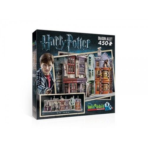 Puzzle 3d Harry Potter - Chemin De Traverse 450 Pièces