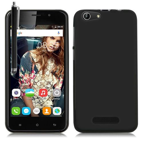 Coque Silicone Gel Pour Cubot Dinosaur 5.5'' - Noir + Stylet