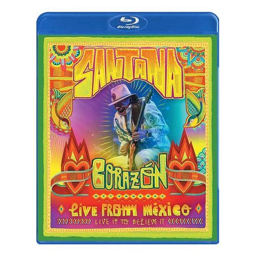 Santana : Corazon Live From Mexico - Live It To Believe It - Blu-Ray