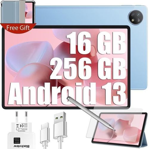Oscal Pad 18 Tablette Tactile Android 13 10,95" 16Go+256Go-SD 1Tb 8800mAh 13MP+13MP 5G Wifi Dual SIM Mode PC Stylet Gratuit - Bleu