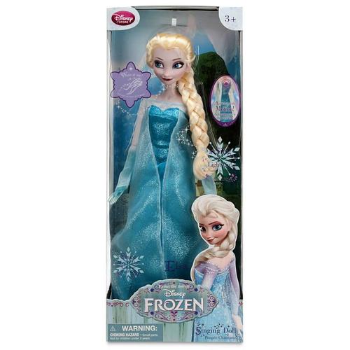 Disney Poupée chantante Elsa de La Reine des neiges