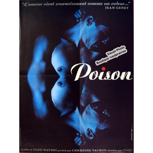 Poison - Véritable Affiche De Cinéma Pliée - Format 120x160 Cm - De Todd Haynes Avec Edith Meeks, Larry Maxwell, Susan Gayle Norman, Scott Renderer, James Lyons, Millie White, Anne Giotta - 1991