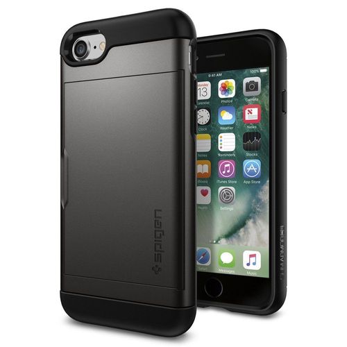 Spigen Slim Armor Cs For Iphone 7 Gun Metal