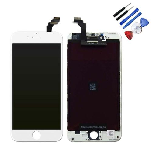 Ecran Lcd Complet Blanc Pour Iphone 6 Plus 