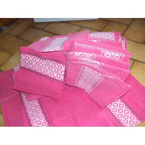 Serviette De Table Rouge