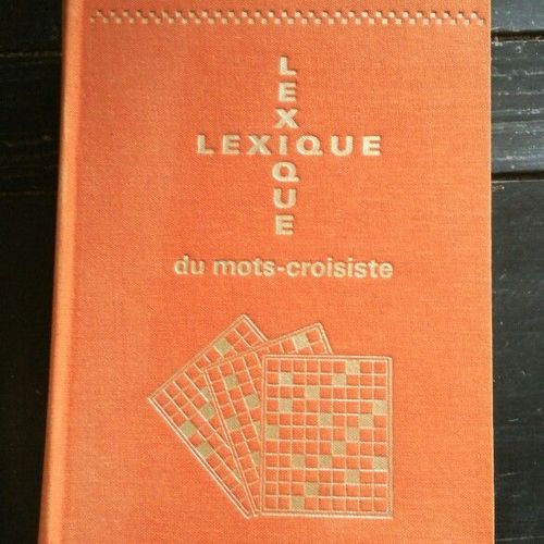 Lexique Du Mots-Croisiste