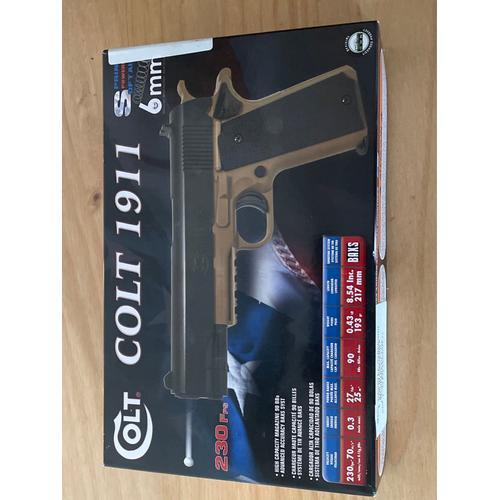 Pistolet À Billes Colt 1911 0.3 Joule