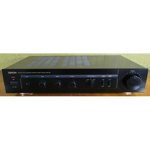 PURE VINTAGE HIFI DENON PMA-260 - 2 x 36W RMS 8? - PRÉAMPL/AMPLI STÉRÉO HIGH END