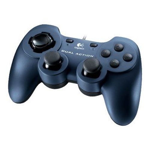 Manette Logitech Dual Action Gamepad Filaire Logitech Pour Pc