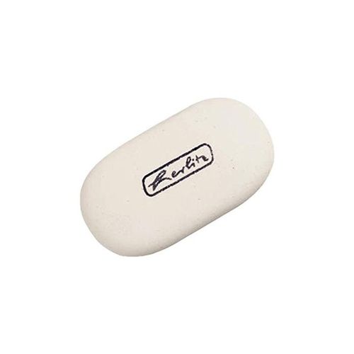 Herlitz Gomme, Oval, En Caoutchouc, Blanc