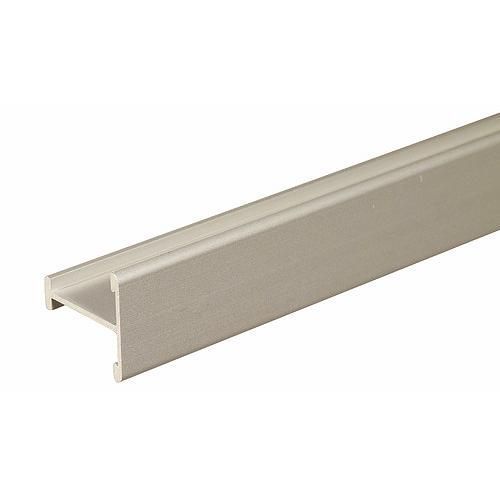 Profil intermédiaire pour porte coulissante - argent - P300-19 SEED