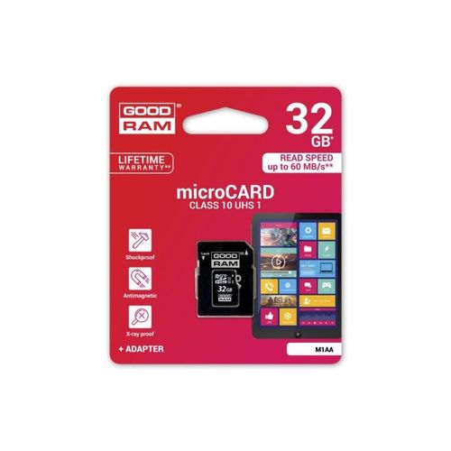 CM GOODRAM MICRO 32 GO+AD CL10