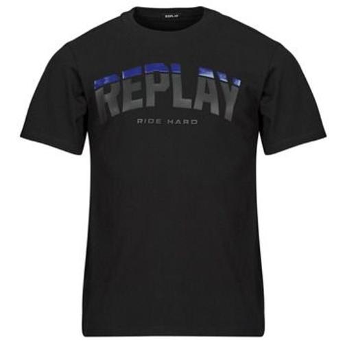 T-Shirt Replay M6762-000-23608p Noir