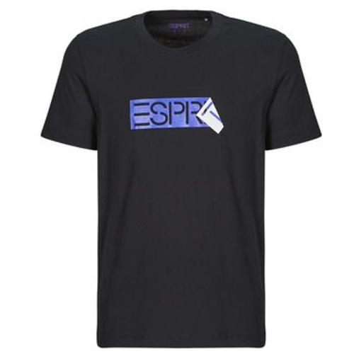 T-Shirt Esprit Sus Logo Tee Noir