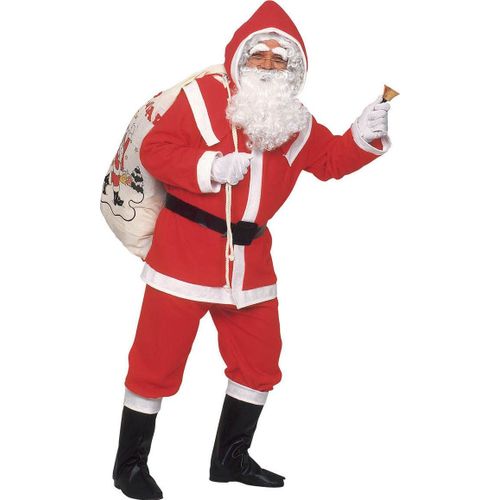Déguisement Père Noël Luxe Homme Taille Unique