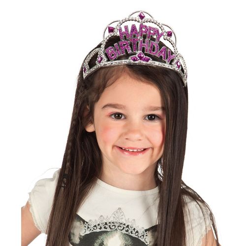 Couronne Happy Birthday Fille Taille Unique