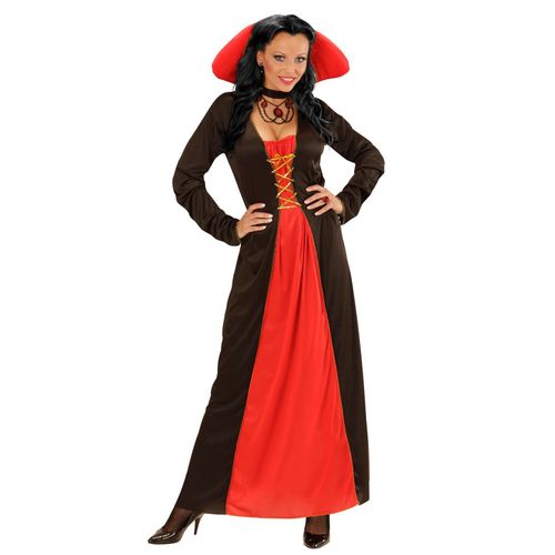 Déguisement Comtesse Avec Grand Col Femme Halloween Xl