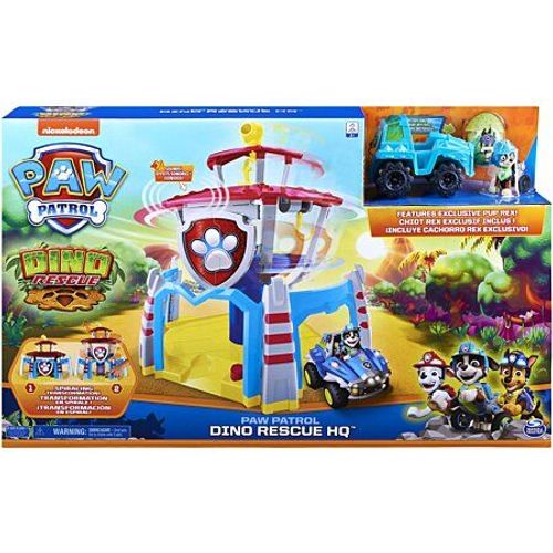 Playset Quartier General Dino Rescue Paw Patrol - La Pat' Patrouille