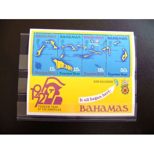 Bahamas 1972 Año Del Turismo (Archipielago De Las Bahamas) Yvert Nº Block 7 ** Sg Nº Ms 392 Mnh
